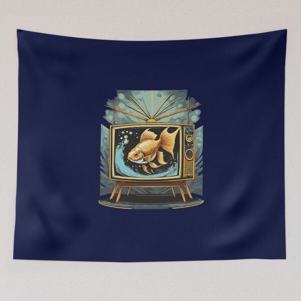 Item preview, Goldfish in Tube TV designed and sold by Corner-Distro.