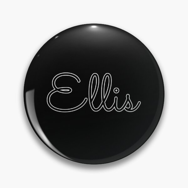 Item preview, Writing Ellis Name Label (Black) designed and sold by NormadWorld.