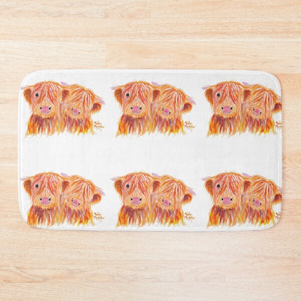 Item preview, HIGHLAND COWS 'BUDDIES' By Shirley MacArthur designed and sold by Shirley MacArthur Art.
