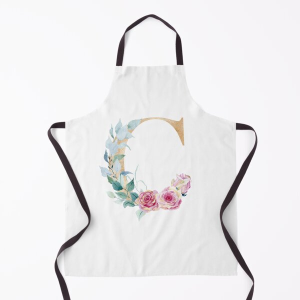 Item preview, Watercolor floral letter C designed and sold by tapilipa.