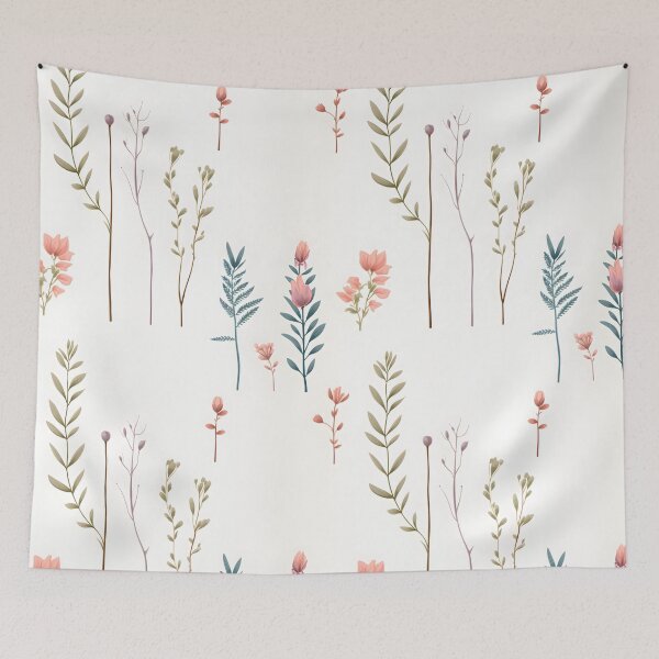 Item preview, Spring Flora - Watercolor Spring Flowers designed and sold by SeamlessHub4289.