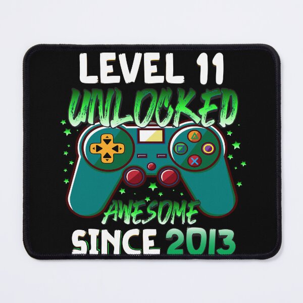 Item preview, Level 11 Unlocked Awesome Since 2013 11th Birthday Gaming designed and sold by Skalaman.