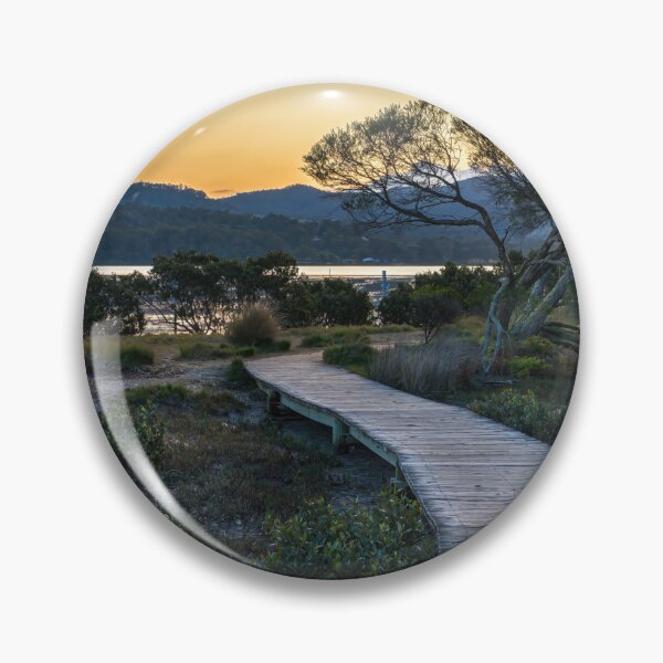 Item preview, Merimbula Boardwalk Landscape designed and sold by rezenable.