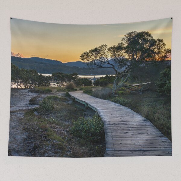 Item preview, Merimbula Boardwalk Landscape designed and sold by rezenable.