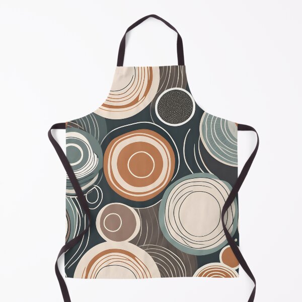 Item preview, Mid Century Modern Geometric Circles designed and sold by Prints and Lifestyle.