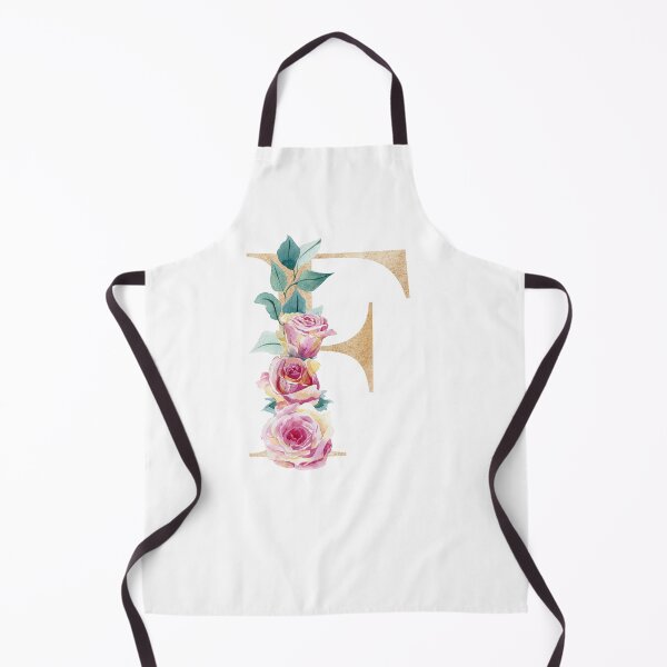 Item preview, Watercolor floral letter F designed and sold by tapilipa.