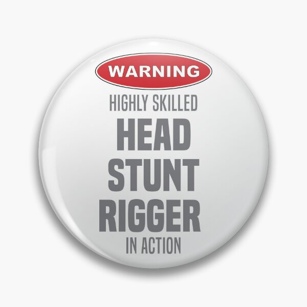 Artikelvorschau, Hochqualifizierter Head Stunt Rigger in Aktion entworfen und verkauft von NermilioDesigns.