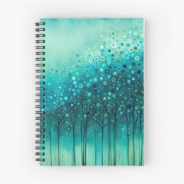 Item preview, Celadon, Teal and Cerulean Woods designed and sold by Cathi.