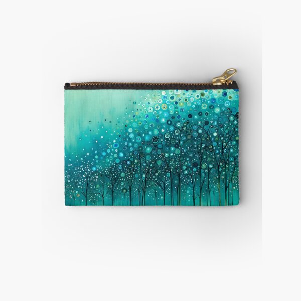 Item preview, Celadon, Teal and Cerulean Woods designed and sold by Cathi.