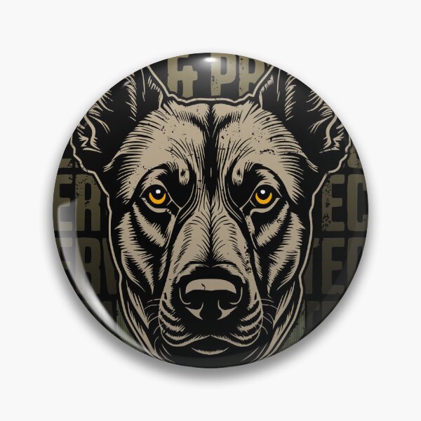 Item preview, Belgium Malinois - Serve & Protect designed and sold by GarmentMonkeyCo.