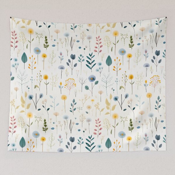 Item preview, Spring Flora - Watercolor Spring Flowers designed and sold by SeamlessHub4289.