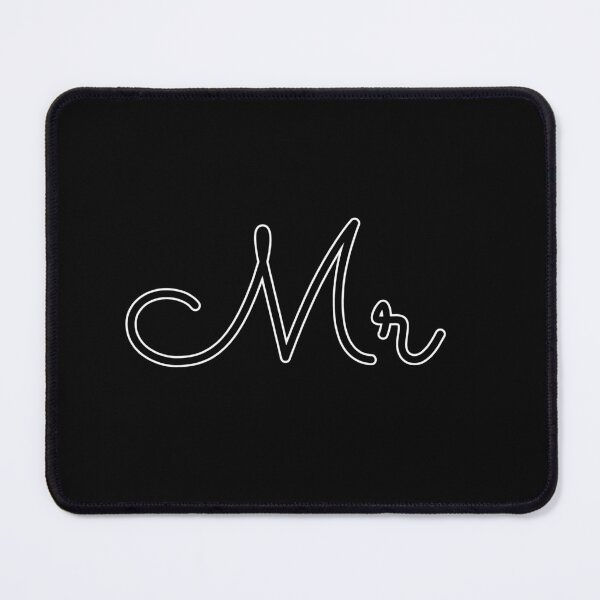Item preview, Writing Mr Name Label (Black) designed and sold by NormadWorld.