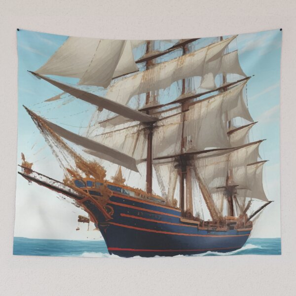Item preview, sailboat designed and sold by Eakkluk.