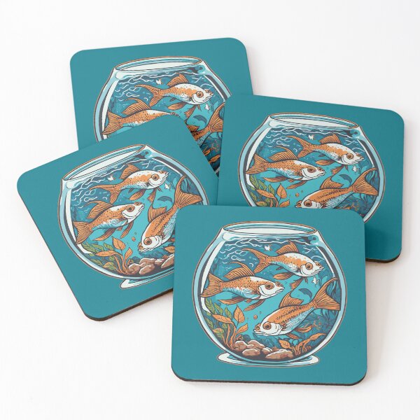 Item preview, Gold Fish Bowl designed and sold by Corner-Distro.