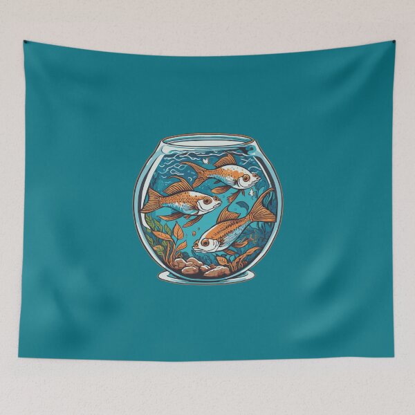 Item preview, Gold Fish Bowl designed and sold by Corner-Distro.