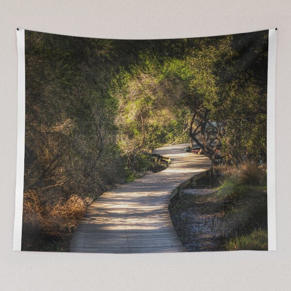 Item preview, Merimbula Boardwalk Portrait designed and sold by rezenable.