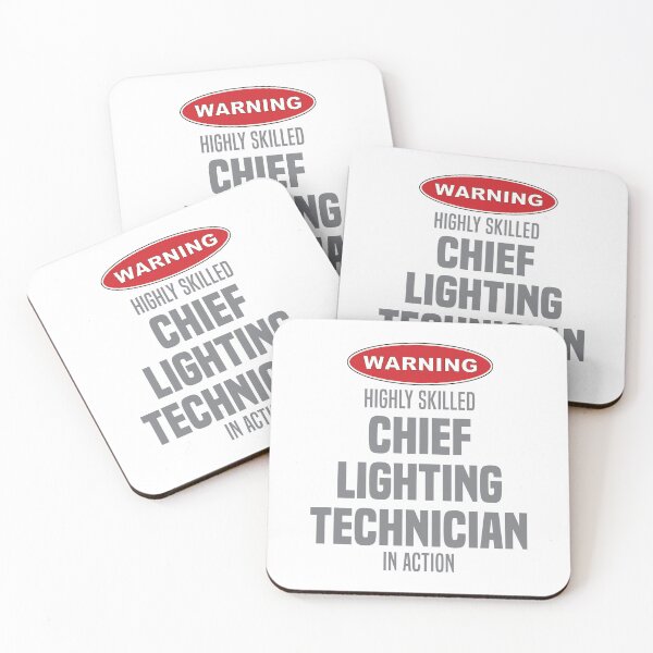 Item preview, Highly Skilled Chief Lighting Technician in Action designed and sold by NermilioDesigns.