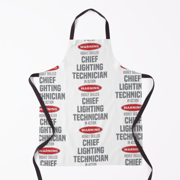 Item preview, Highly Skilled Chief Lighting Technician in Action designed and sold by NermilioDesigns.