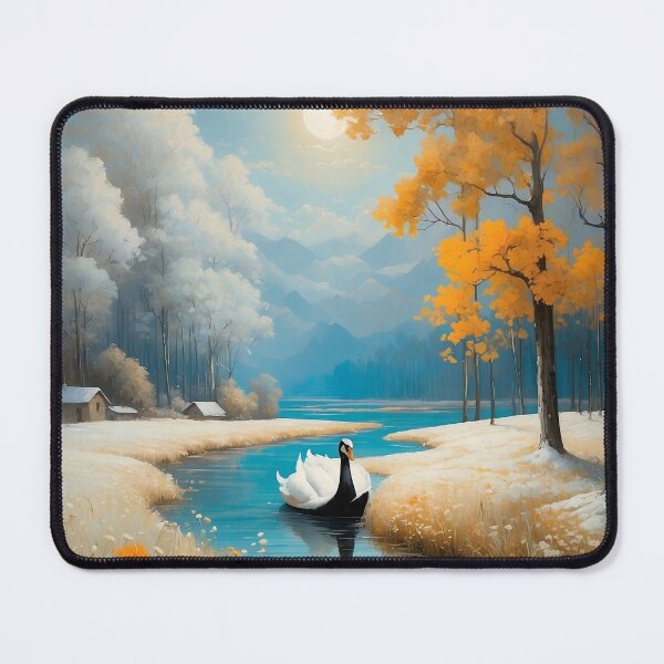 Item preview, Duck swimming in the morning designed and sold by Animepic222.