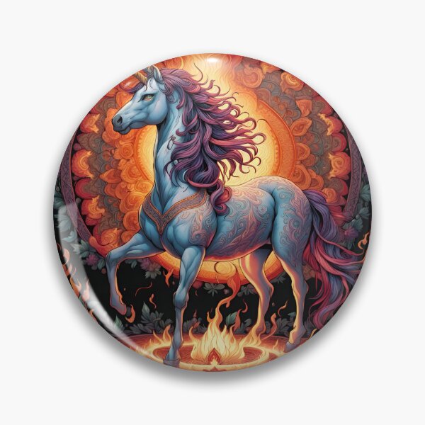 Item preview, Unicorn Fire And Flames  designed and sold by tpixx.