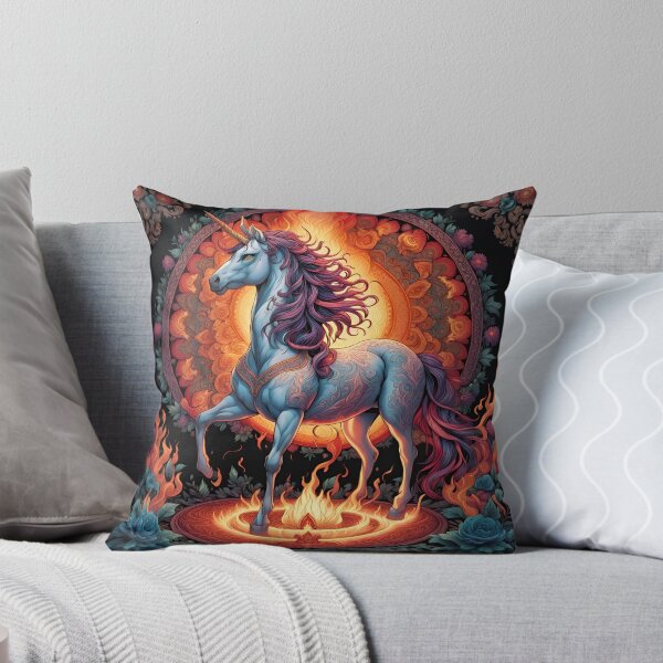 Item preview, Unicorn Fire And Flames  designed and sold by tpixx.