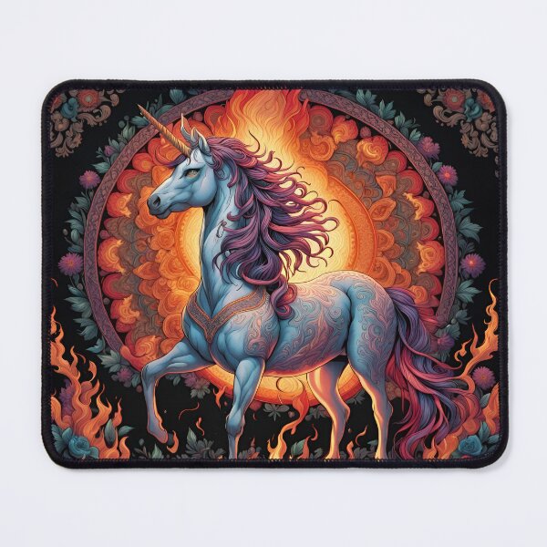 Item preview, Unicorn Fire And Flames  designed and sold by tpixx.