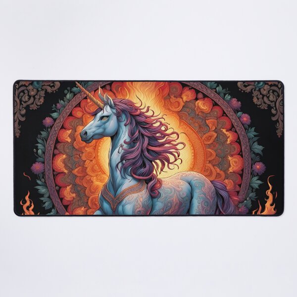 Item preview, Unicorn Fire And Flames designed and sold by tpixx.
