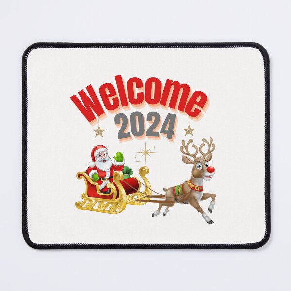 Item preview, welcome 2024 designed and sold by Cuteanimecorner.