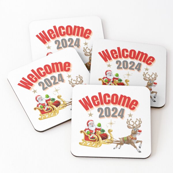 Item preview, welcome 2024 designed and sold by Cuteanimecorner.