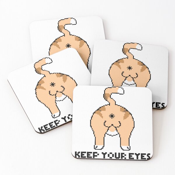 Item preview, Cute Cat Butt designed and sold by Ekira Pop Pixel.