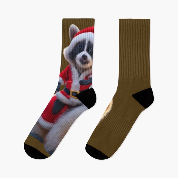 Item preview, Adorable baby raccoon for Christmas  designed and sold by ksfashionideas.