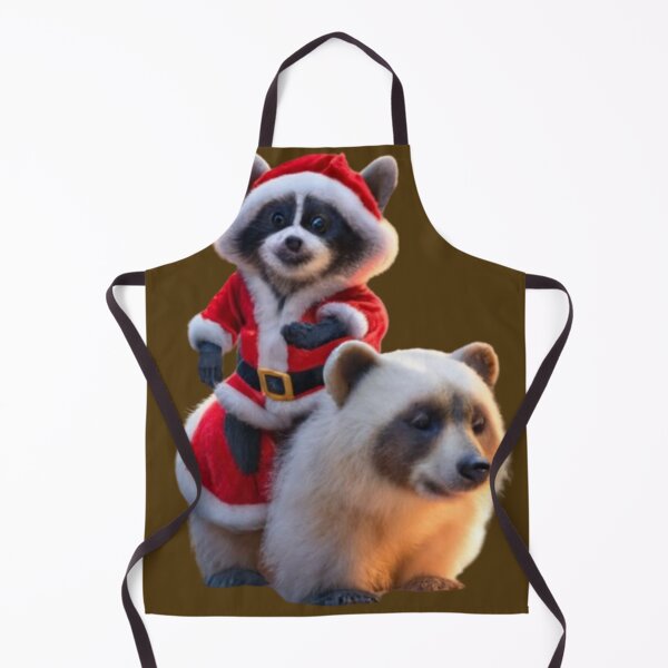 Item preview, Adorable baby raccoon for Christmas designed and sold by ksfashionideas.