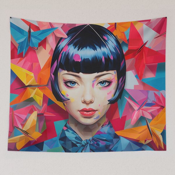 Item preview, Pop Art meets Japan: Dive into Japanese-Inspired PopArt with a burst of Contemporary Color designed and sold by Dazzling Studio Art.