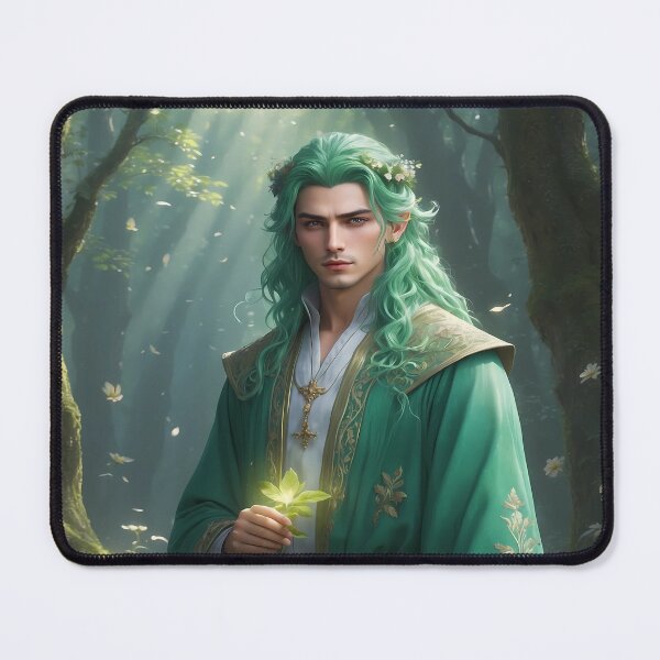 Item preview, Fantasy handsome prince of wonder forest land designed and sold by WhiteDoveArt.