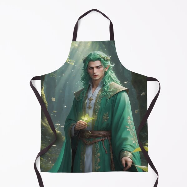 Item preview, Fantasy handsome prince of wonder forest land designed and sold by WhiteDoveArt.