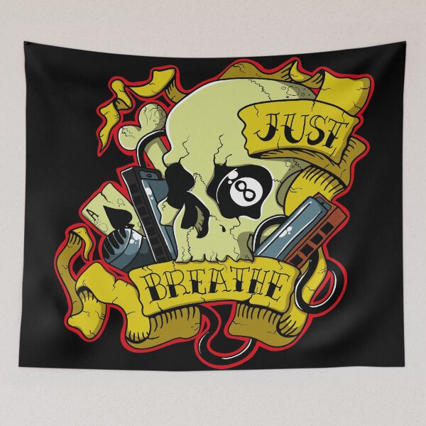 Item preview, Just Breath Skull designed and sold by albertsiladji.