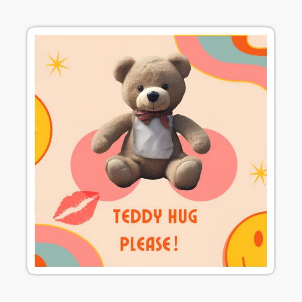 Cute Vintage Teddy Bear Valentines Day Card - Retro, Love, Sweet -  Traditional