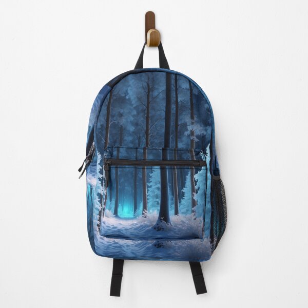 Item preview, Winter blue forest at night designed and sold by Animepic222.