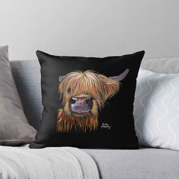 Item preview, SCOTTISH HAIRY HIGHLAND COW 'HENRY' By Shirley MacArthur designed and sold by Shirley MacArthur Limited.