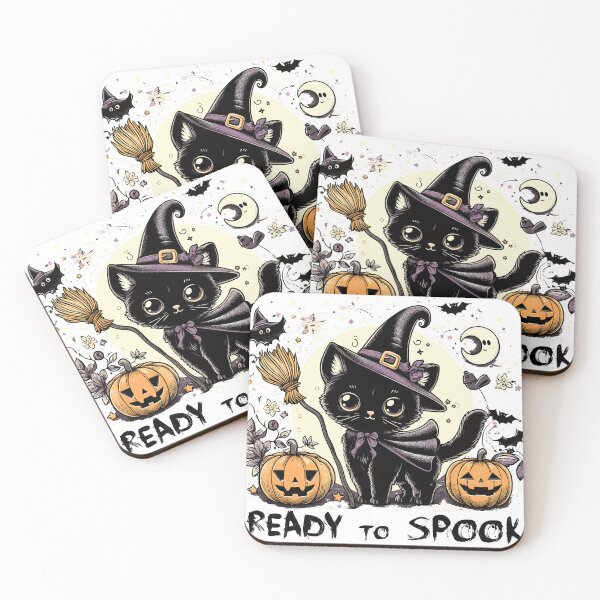 Item preview, Witchcat Ready to Spook designed and sold by İlker Berk Ergan.