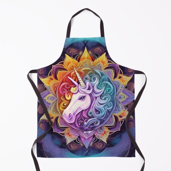 Item preview, Unicorn Flower Mandala designed and sold by tpixx.