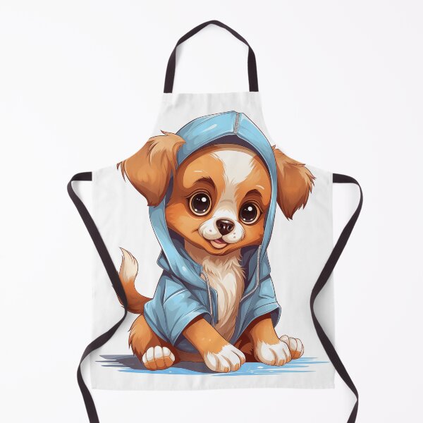 Item preview, Cute dog wearing hoodie designed and sold by Lobory.