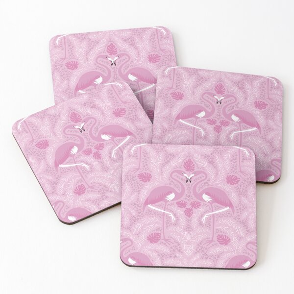 Item preview, Flamingo tropics - Brilliant Rose designed and sold by Carina Parry Studios.