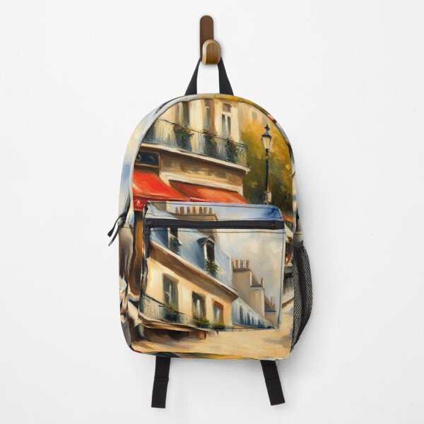 Item preview, Paris cafe scene with Eiffel Tower designed and sold by JackFreestone.
