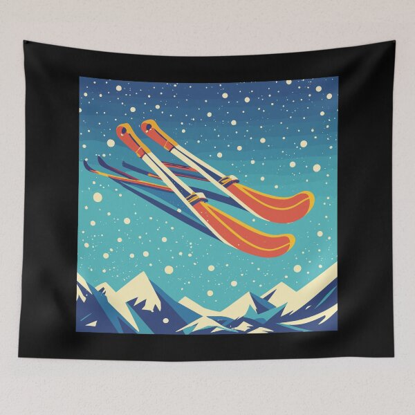 Item preview, Skiing - winter sport designed and sold by desinganddecor.