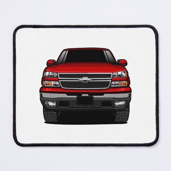 Item preview, Chevrolet Silverado 1500 Front VIew Red Version designed and sold by vektoranda.