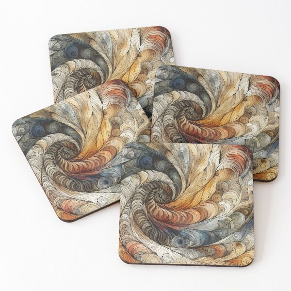Item preview, Swirling Embrace of Harmonic Hues designed and sold by PictorialWhimsy.