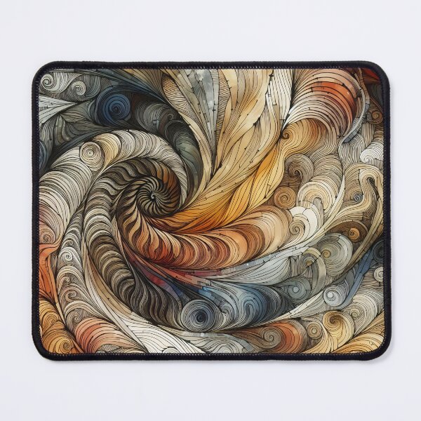 Item preview, Swirling Embrace of Harmonic Hues designed and sold by PictorialWhimsy.
