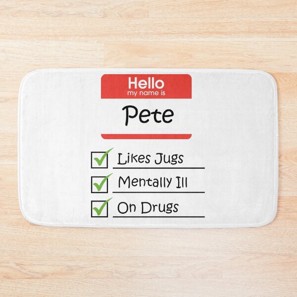 Item preview, Hello my name is Pete designed and sold by Khaos Kreative.