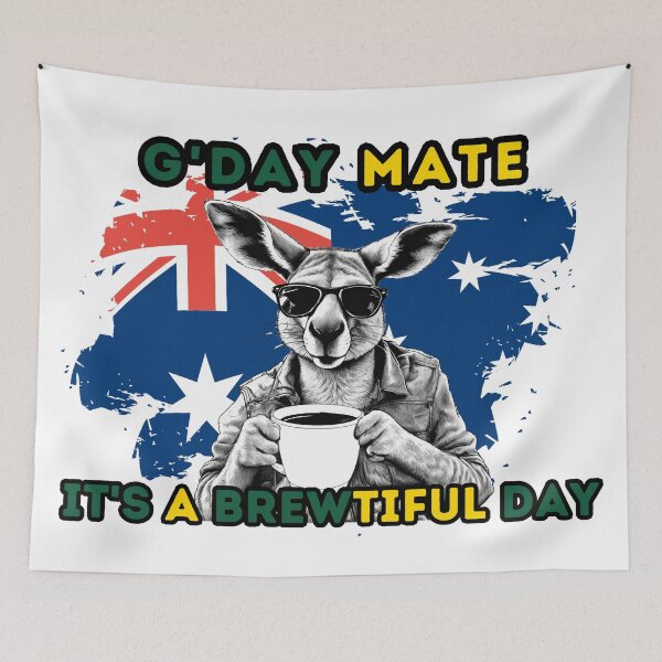 Item preview, Gday mate, Its a brewtiful day designed and sold by INSOMNIAC101.